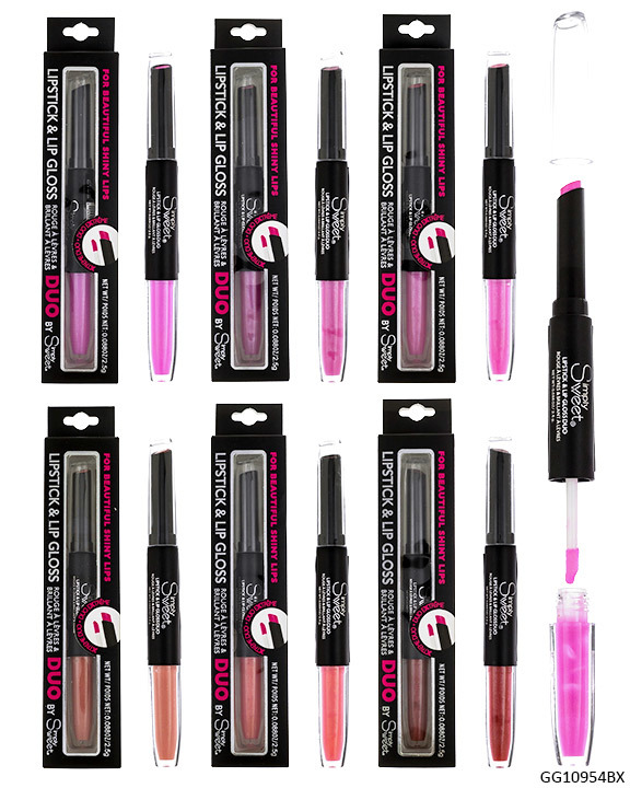 Wholesale Simply Sweet Lipstick Lip Gloss Duo DollarDays