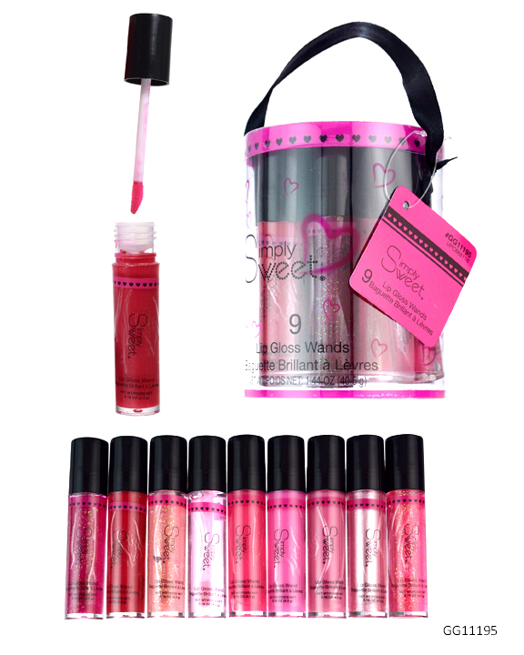 Wholesale Lip Gloss Wands 9Pack Set DollarDays