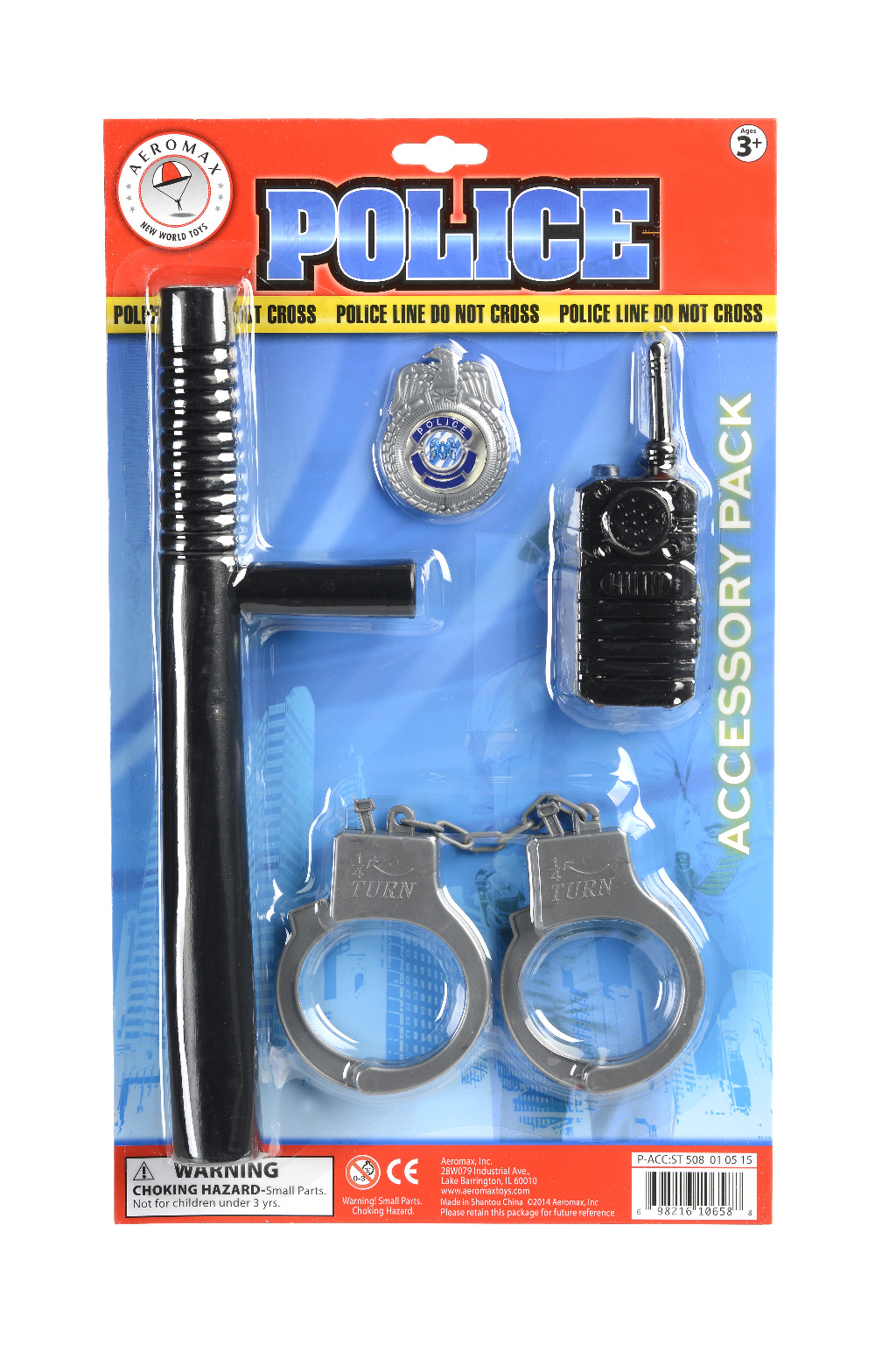 Wholesale Police Officer Accessory Set(6x.10)