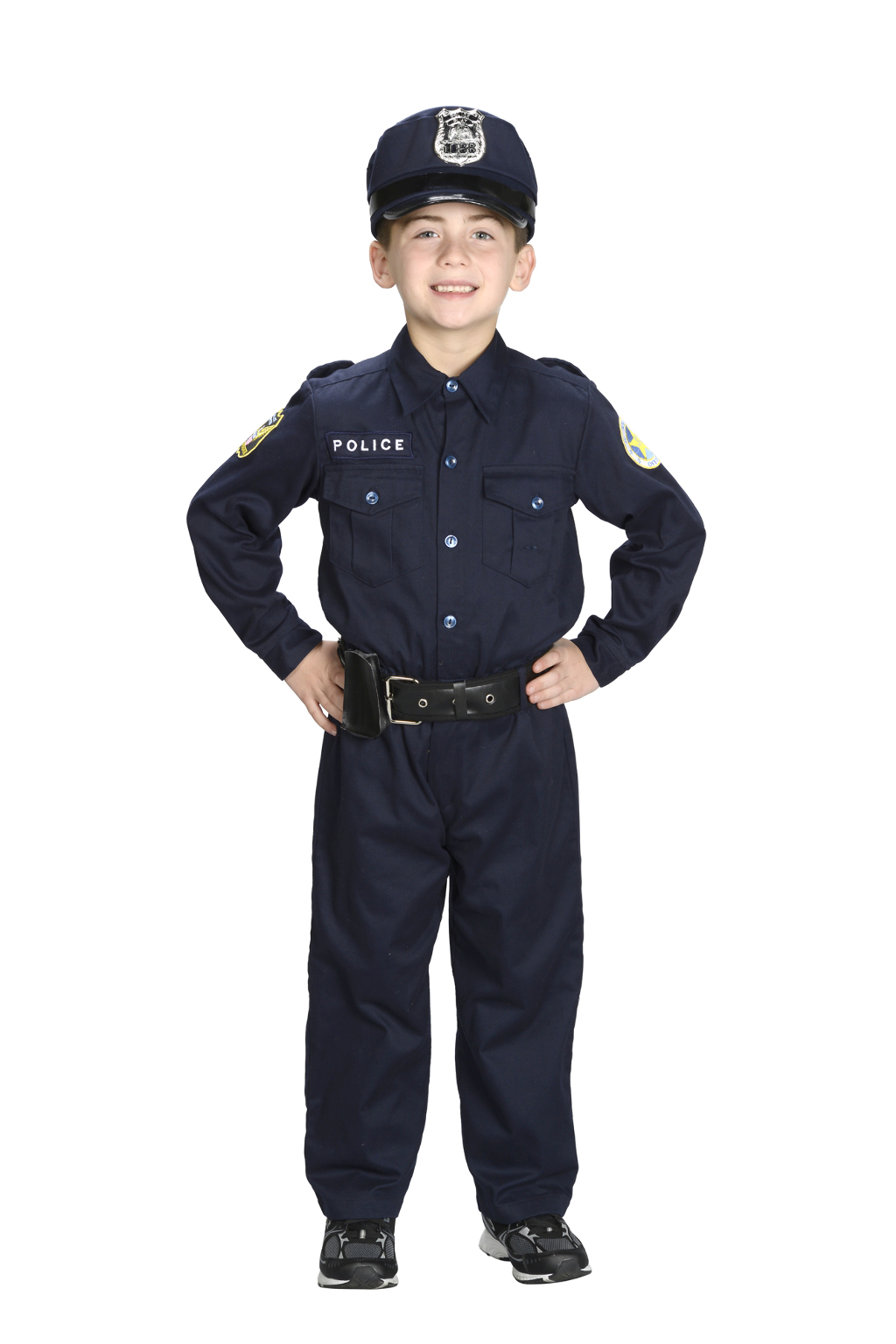 Wholesale Jr. Police Officer Suit, Size 6 / 8(6x.27)