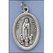 Our Lady Of Fatima Ox Medal