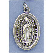 Our Lady Of Guadalupe Ox Medal