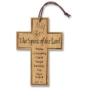Confirmation Wood Prayer Cross