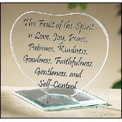 Fruits of the Spirit Heart Stand