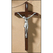 10" Papal Crucifix