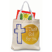 I Thank God For You Tote Bags