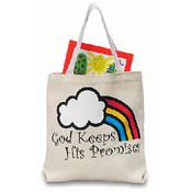 God Keeps His Promises Tote Bags