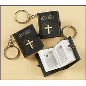 Plastic Bible Keychain