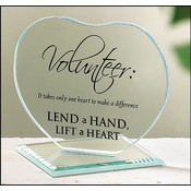 Volunteer, Lend a Hand, Lift a Heart Stand