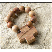 Olive Wood Rosary Ring