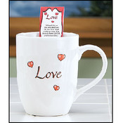 Love Mug With Bookmark