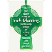 Irish Blessing Wall Plaque