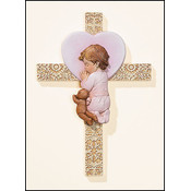 Praying Girl Cross