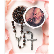 St Pio Rose Scented Rosary