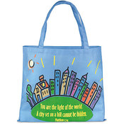 City on a Hill Tote Bag