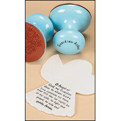 Guardian Angel Prayer Chunky Stamp