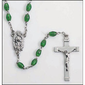 Green Our Lady of Guadalupe Devotional Rosary