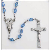 Blue Miraculous Rosary