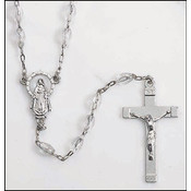 Clear Miraculous Rosary