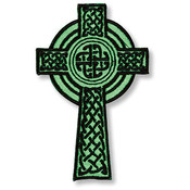 Celtic Cross Iron-on Applique
