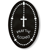 Pray the Rosary Iron-on Applique