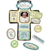 Baptism Cross with Magnet Set