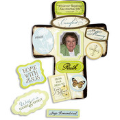 Memorial Cross With Magnet Set