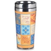 Patchwork Promises Travel Coffee Tumbler - 4/Pk
