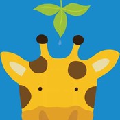 Peek-A-Boo Giraffe