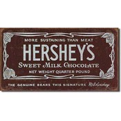 Tin Sign : Hershey's Bar