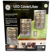 GE LED CoverLites Outlet Cover Night Light 3PK