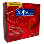 Softsoap Bar Soap Juicy Pomegranate and Mango Infusions 12Pk