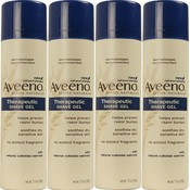 Aveeno Shave Gel Therapeutic 4 Pack