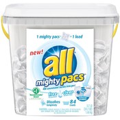 All Mighty Pacs Laundry Detergent 84 Loads