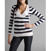 Quality Nautical Hoodie - Navy
