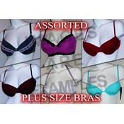 Irregular Plus Size Bras - Assorted