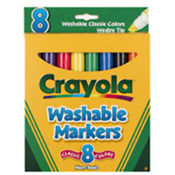 Crayola Classic Broad Line Washable Markers 8ct