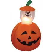 Six Foot Animated Halloween Inflatable Pumpkin + G