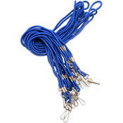 Lanyard -Blue - 12/pk