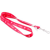 Lanyards-"Jesus Saves"-15mm