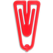 Small Plastiklip-Red/1000-bx