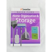 Hardcover Quick Fix- Home Organization