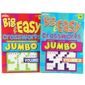 Jumbo Crossword Books -Volumes 1 &amp; 2 Assortment