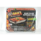 Disposable Grill 12.2 X 9.8 X 2' With Stand Wholesale Bulk