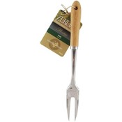 2 Tine Fork- Stnailess Steel With Bamboo Wholesale Bulk