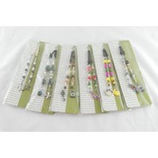 Bead Book Markers Assorted Colors