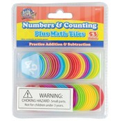 Number And Counting Learning Tiles 53 Pack
