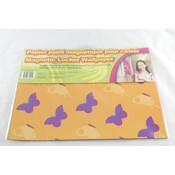 Locker Wallpaper 9x12" 3 Pack- Butterfly Bilingual