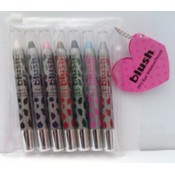 b159- 7 pc chubby lip liner(cheetah)