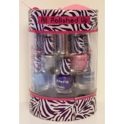 S193- 10 pc nail polish in cylinder